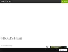 Tablet Screenshot of finallyfilms.net